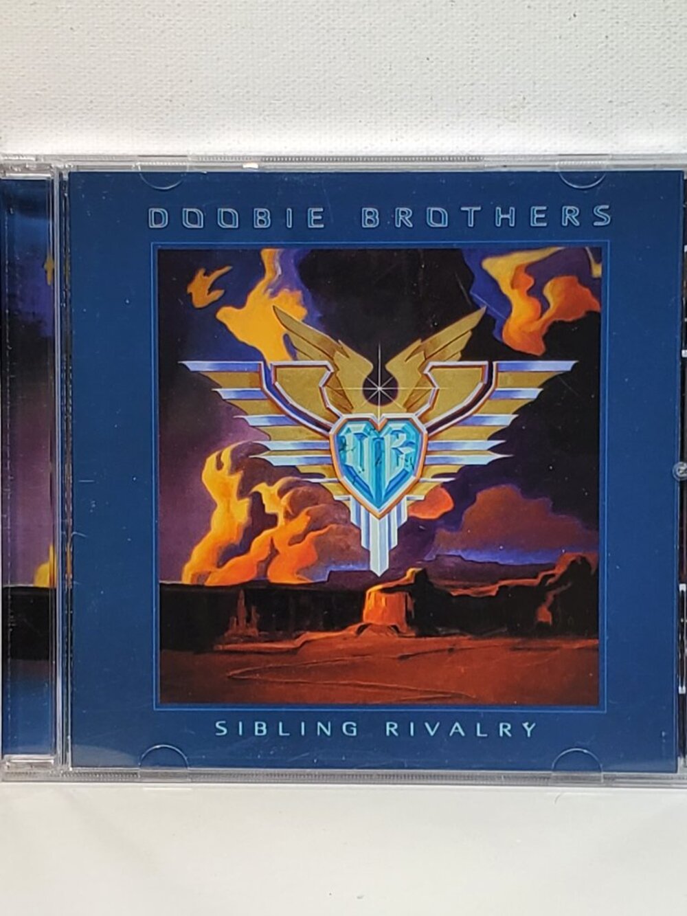 VINTAGE DOOBIE BROTHERS...SIBLING RIVALRY COMPACT DISC...2000 PYRAMID RECORDS